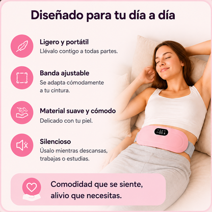Almohadilla térmica menstrual para cólicos
